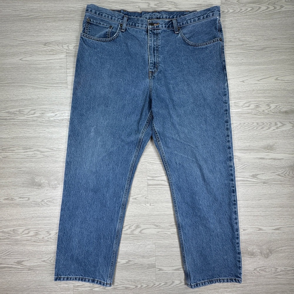 Eddie Bauer Mens Jeans Straight Leg Blue 40x30 Classic Denim 100% Cotton